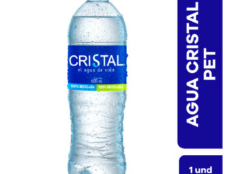 Agua Botella Cristal 600 ml