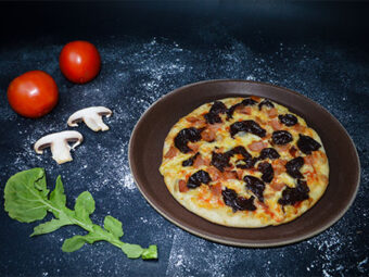 Pizza Ciruela tocineta