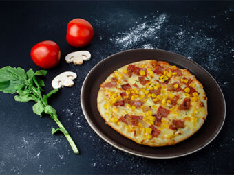 Pizza Tocineta y maíz